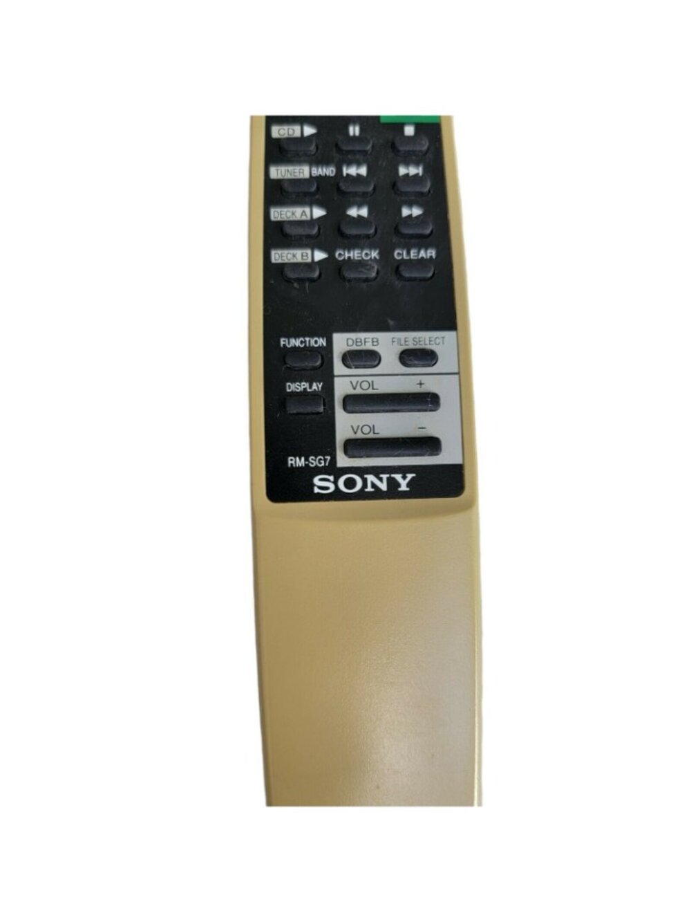 Genuine Sony Audio Remote Control RM-SG7 Tested And Works - Picture 2 of 3